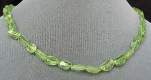 Designer Mint Green Peridot Nugget Bead Strand 101166 - PremiumBead Alternate Image 2