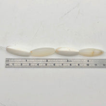Load image into Gallery viewer, 4 (Four) Pristine White Dendritic 28x10x10mm Opal Triangle cut Beads - PremiumBead Alternate Image 2
