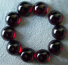 Load image into Gallery viewer, One Vibrant Garnet Cabochon 8x4mm Deep 003900 - PremiumBead Primary Image 1
