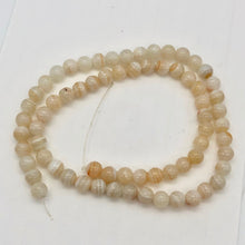 Load image into Gallery viewer, White and Orange Sardonyx Bead Strand | 6mm | White/Orange | Round | 68 Beads| - PremiumBead Alternate Image 7
