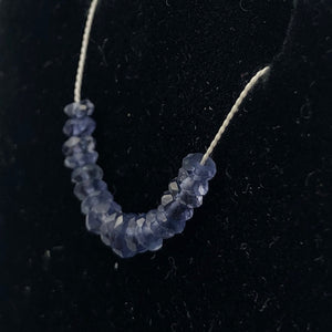 Fabulous Indigo Iolite Faceted Roundel Beads | 18 Beads | 3x2-2.5mm | 005037 - PremiumBead Alternate Image 11