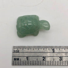 Load image into Gallery viewer, Charming 2 Carved Aventurine Turtle Beads | 21x12.5x8.5mm | Green - PremiumBead Alternate Image 3
