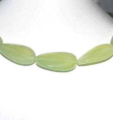3 Twisted Gemmy Serpentine Oval Beads 8683 - PremiumBead Primary Image 1