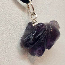 Load image into Gallery viewer, Hop! Amethyst Bunny Rabbit Solid Sterling Silver Pendant 509255AMS - PremiumBead Alternate Image 10
