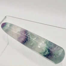 Load image into Gallery viewer, Multi-Hued 4&quot; x 7/8&quot; Fluorite Massage Crystal - Bring Peace 5434H - PremiumBead Alternate Image 3
