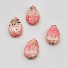 Load image into Gallery viewer, 4 Pink Rhodochrosite 15x10mm Teardrop Beads

