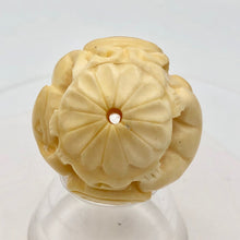 Load image into Gallery viewer, Carved Chinese Zodiac Year of the Dog Water Buffalo Bone Bead|30mm|Cream|1 Bead| - PremiumBead Alternate Image 5
