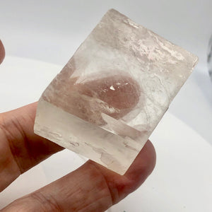 Optical Calcite / Raw Iceland Spar Natural Mineral Crystal Specimen | 1.5x1.4" | - PremiumBead Primary Image 1