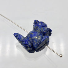 Load image into Gallery viewer, Nuts 2 Hand Carved Animal Sodalite Squirrel Beads | 22x15x10mm | Blue - PremiumBead Alternate Image 5
