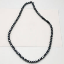 Load image into Gallery viewer, Hematite 18 Faceted Sides 4x4x4mm Mirror Beads Half Strand | 48 Beads |
