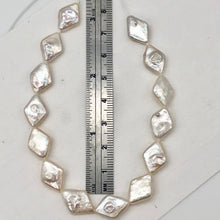 Load image into Gallery viewer, 3 White Diamond Coin Freshwater Pearls 003911 - PremiumBead Alternate Image 6
