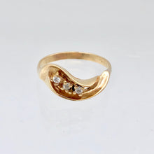 Load image into Gallery viewer, Natural Diamonds Solid 14K Yellow Gold Ring Size 6 3/4 9982AL - PremiumBead Primary Image 1
