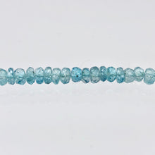 Load image into Gallery viewer, 73.7cts Natural Blue Zircon 3x1.5-4x2.5mm Graduated Faceted Bead Strand 10844 - PremiumBead Alternate Image 7
