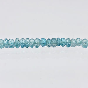 73.7cts Natural Blue Zircon 3x1.5-4x2.5mm Graduated Faceted Bead Strand 10844 - PremiumBead Alternate Image 7