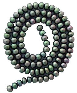 Forest Green Freshwater Pearl Strand 109039