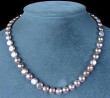 Load image into Gallery viewer, Gorgeous Peachy Pink 8mm Button FW Pearl Strand 104476 - PremiumBead Alternate Image 2
