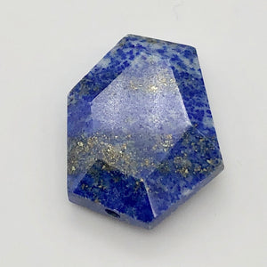 45cts Starry Indigo Lapis Lazuli 28x22mm Pendant Bead 10478U - PremiumBead Alternate Image 2