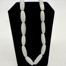 Load image into Gallery viewer, White Onyx 12x5mm to 14x6mm Rice Bead 15 inch Strand - PremiumBead Primary Image 1
