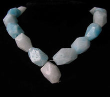 Load image into Gallery viewer, 809cts Hemimorphite Faceted Nugget Bead Strand 110390D - PremiumBead Alternate Image 2

