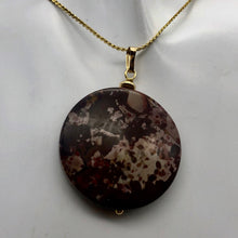 Load image into Gallery viewer, Lacy Madness Druzy Ocean Jasper 14K Gold Filled Pendant | 30mm | 1 3/4&quot; Long | - PremiumBead Alternate Image 5

