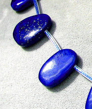 Load image into Gallery viewer, Natural Lapis Freeform Pendant Bead Strand 105058B - PremiumBead Alternate Image 4
