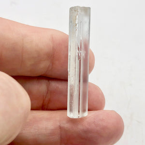 One Rare Natural Aquamarine Crystal | 45x12x7mm | 38.445cts | Sky blue | - PremiumBead Alternate Image 3