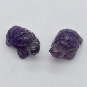 Charming 2 Carved Amethyst Turtle Beads - PremiumBead Alternate Image 5
