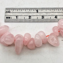 Load image into Gallery viewer, Rose Quartz Nugget Bead Strand! | 4x7x5mm to 7x12x9mm| Pink | Nugget | 90 beads| - PremiumBead Alternate Image 7
