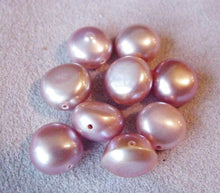Load image into Gallery viewer, Natural Sweet Lavender Pink FW Coin Pearl Strand 104478 - PremiumBead Alternate Image 2
