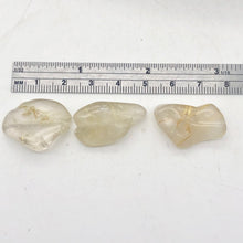Load image into Gallery viewer, incredible! Rutilated Quartz Centerpiece Beads| 30x14x9mm to 18x15x9mm| 3 beads| - PremiumBead Alternate Image 3
