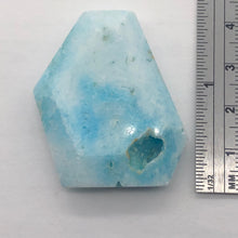 Load image into Gallery viewer, 108cts Druzy One Natural Hemimorphite Pendant Bead | Blue | 40x30x10mm| 1 Bead |
