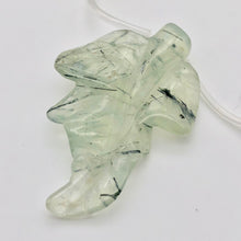 Load image into Gallery viewer, Carved Green Prehnite Leaf Briolette Bead Strand 109886E - PremiumBead Alternate Image 3
