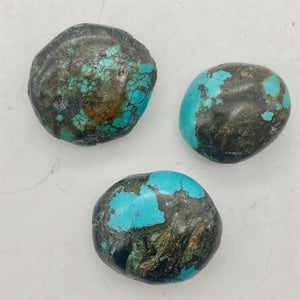 1 Bead of Gorgeous Natural USA Turquoise Pebble 8342 - PremiumBead Alternate Image 9