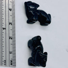 Load image into Gallery viewer, Howling Carved Goldstone Standing Wolf/Coyote
