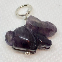 Load image into Gallery viewer, Hop! Amethyst Bunny Rabbit Solid Sterling Silver Pendant 509255AMS - PremiumBead Alternate Image 7
