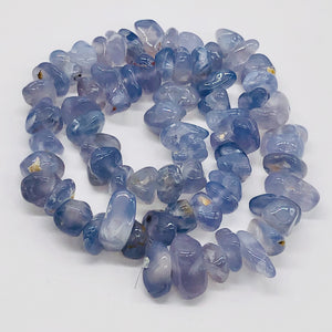 Oregon Holly Blue Chalcedony Agate 71 Grams Nugget| 10X9X5 15X9X8 |Blue|69 Bead|