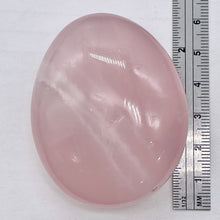 Load image into Gallery viewer, Rose Quartz Oval Meditation Worry Stone | 58x47x24 mm | Pink | 1 Stone |
