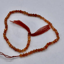 Load image into Gallery viewer, Sunstone Strand Round Beads | 3 mm | Orange | 150 Beads |
