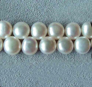 10 top-Drilled Creamy White Fresh Water Pearls 4762 - PremiumBead Primary Image 1
