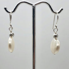 Load image into Gallery viewer, Creamy White Coin FW Pearl Drop/Dangle Earrings | 1 1/4&quot; Long | White | 1 Pair |
