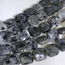 Load image into Gallery viewer, Speckled Labradorite Square Coin Bead Strand 109557 - PremiumBead Alternate Image 2
