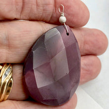 Load image into Gallery viewer, Deep Red Natural Faceted Mookaite Sterling Silver Wire Wrap Pendant| 2 1/4 Inch|

