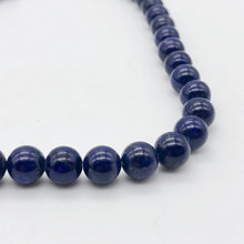 Load image into Gallery viewer, Rare Natural Lapis 8mm Round Bead Strand 110265A - PremiumBead Alternate Image 6
