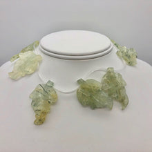 Load image into Gallery viewer, Carved Green Prehnite Leaf Briolette Bead Strand 109886C - PremiumBead Primary Image 1
