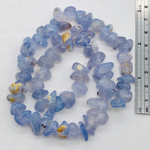 Load image into Gallery viewer, Oregon Holly Blue Chalcedony Agate 77 Grams Nugget| 15X11X4 16x9x8 |Blue|59 Bead
