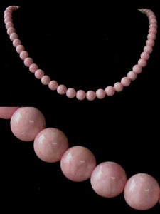Sweet Pink Rhodochrosite 6mm Bead Strand - PremiumBead Alternate Image 2