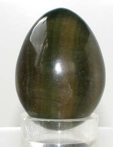 Wonderful Multi-Hue Fluorite Hand Carved Egg 006469C - PremiumBead Primary Image 1