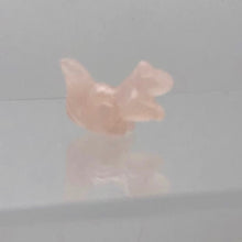 Load image into Gallery viewer, Charming 2 Rose Quartz Carved Squirrel Beads | 22x15x10mm | Pink
