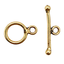 Load image into Gallery viewer, 22Kt Vermeil toggle Clasps! ~1 Set~ 1715
