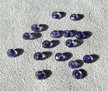 Load image into Gallery viewer, 16 incredible Indigo Iolite Faceted Roundel Beads 005038 - PremiumBead Primary Image 1
